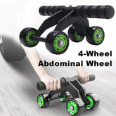 Four-Wheel Abdominal Roller Trainer
