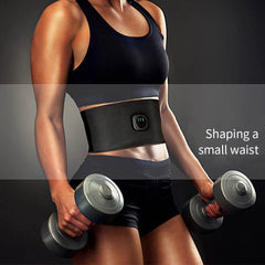 Smart EMS Abdominal Belt – 9-Level USB Rechargeable Muscle Stimulator with LCD Display & 6 Modes-Smart Digital Display Fitness EMS Belt Abdominal Instrument Boxed Abdominal Muscle Trainer Lazy Fitness Artifact