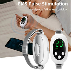 Smart Sleep Aid Device with EMS Pulse - Insomnia Relief & Stress Reduction | Deep Sleep Support Technology