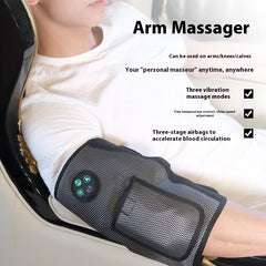 Air Compression Knee & Leg Massager with Heat – Hot Compress Physiotherapy Device for Calf, Arm & Joint Pain Relief and Recovery
