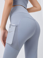 Premium Yoga Pants with Pockets - Tummy Control Fitness Leggings