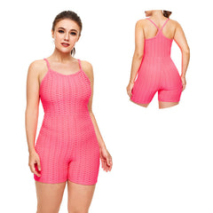 Premium Plus Size Activewear Set - Jacquard Fitness Suit | Women's Yoga Wear | Online Fitness Center