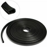 Car Door Edge Guards 4M Car Bumper Protector Rubber And Metal U Shape Door Edge Guard Strip Cars Boat