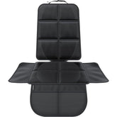 Car Seat Protector - For Car Seat - Premium Rear Seat Protector For Children - Isofix Compatible (Black)