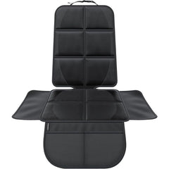 Car Seat Protector - For Car Seat - Premium Rear Seat Protector For Children - Isofix Compatible (Black)