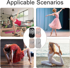 Yoga Socks (4 pairs) - Non-slip socks - Non-slip yoga socks for women - Sizes 35-41 - Pilates socks for women, Non-slip - Fitness Non-slip - Suitable for Pilates, Dance, Fitness