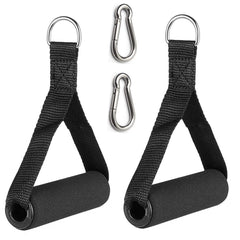Heavy Duty Handle for Training with Carabiners - Grip Attachments for Cable Machines, Gym Equipment, Resistance