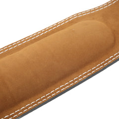 Weight belt for weightlifting, wide sports belt for waist support, fitness belt for rowing, squats, deadlifts, black