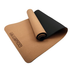 Cork Yoga Mat with Carry Straps – Eco‑Friendly, Non‑Slip, Pilates & Home Gym Mat | Online Fitness Center