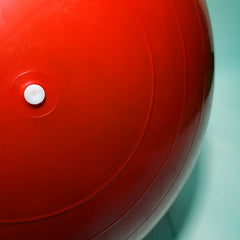 Blue 65cm Anti-Burst Yoga Exercise Ball for Pilates & Core Strength