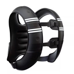 Black Gym Partner Weighted Vest - Adjustable & Reflective for Running, Training & Strength Building(8KG)