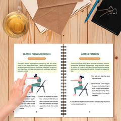 (Edition-A)Chair Yoga for Weight Loss Guide for Seniors - Portable & Easy-to-Follow Wellness Workout for Gentlely Fat Burning & Muscle Toning