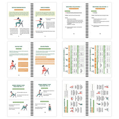 (Edition-C)Chair Yoga for Weight Loss Guide for Seniors - Portable & Easy-to-Follow Wellness Workout for Gentlely Fat Burning & Muscle Toning