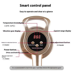 Meridian Brush Gold - Dredging Massage & Hyperthermia Device | Acupoint Massage Instrument