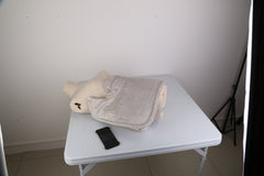 Large Weighted Heating Pad for Neck & Shoulders - Electric Fast Heating Mat | Pain Relief with 6 Temperature Settings