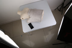 Large Weighted Heating Pad for Neck & Shoulders - Electric Fast Heating Mat | Pain Relief with 6 Temperature Settings