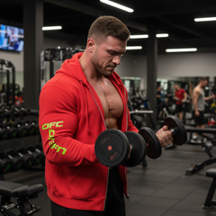 OFC Men Heavy Blend Zip Hoodie - Premium Fleece Comfort