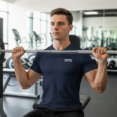 Men's OFC Gym V-Neck T-Shirt - No Off Switch Motivational Tee