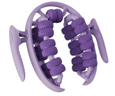 Fitness Roller, 26-Round Leg Massager Ring, Leg Roller Calf Muscle Relaxation, Yoga Wheel, Deep Tissue Massage for Improved Circulation and Muscle Tone