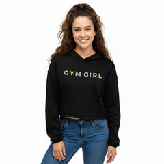 Crop Hoodie - Women's Cropped Fleece Hoodie | Online Fitness Center