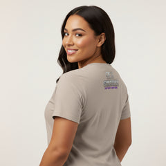 OFC Women's Relaxed T-Shirt - Premium Combed Cotton Tee for Everyday Comfort