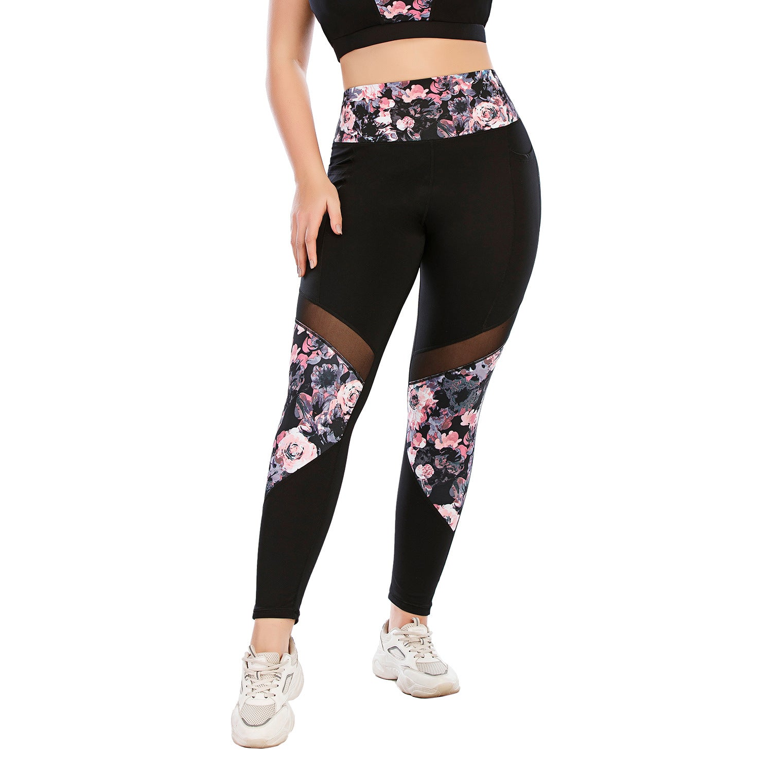 Premium Plus Size Tight Sports Bra - Yoga Workout Clothing Pants