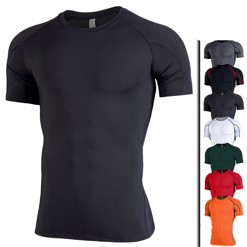Premium Plus Size Short Sleeve Fitness T-Shirt