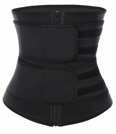 Double-Belt Steel-Boned Neoprene Waist Trainer