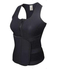 Formiva Waist Trainer Vest – Full‑Body Shapewear for Waist Slimming & Tummy Control Black