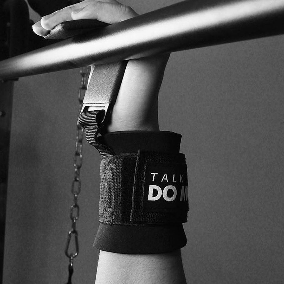 Heavy-Duty Weightlifting Hook Grips with Wrist Wraps