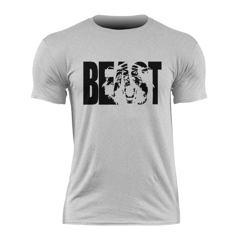 Premium Combed Cotton Fitness T-Shirt - Plus Size Men's Activewear | Summer Workout Tee | Online Fitness Center
