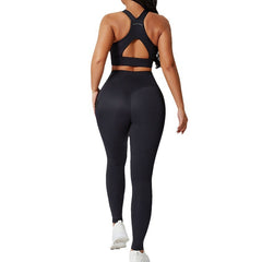 Premium Skinny Yoga Set - 2-Piece Gym Exercise Suit