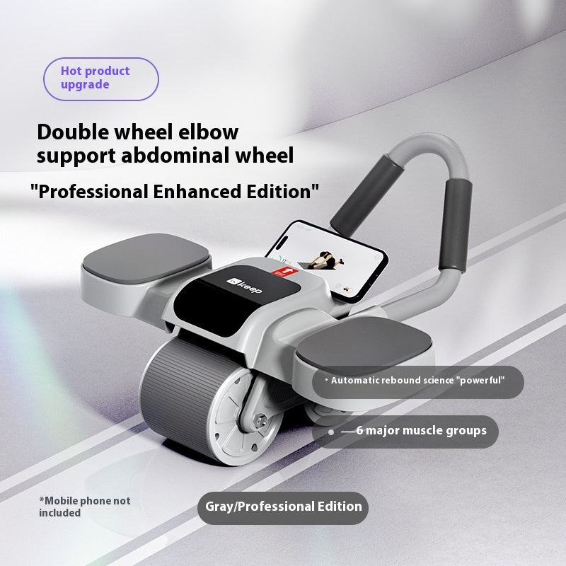 Professional Abdominal Wheel with Elbow Support – Dual‑Wheel Core Trainer for Abs, Strength & Home Fitness Professional Abdominal Wheel