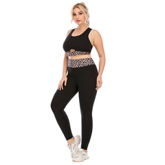 Workout Suits Plus Size Yoga Wear Tight-fitting Barbie Pants Sports Bra