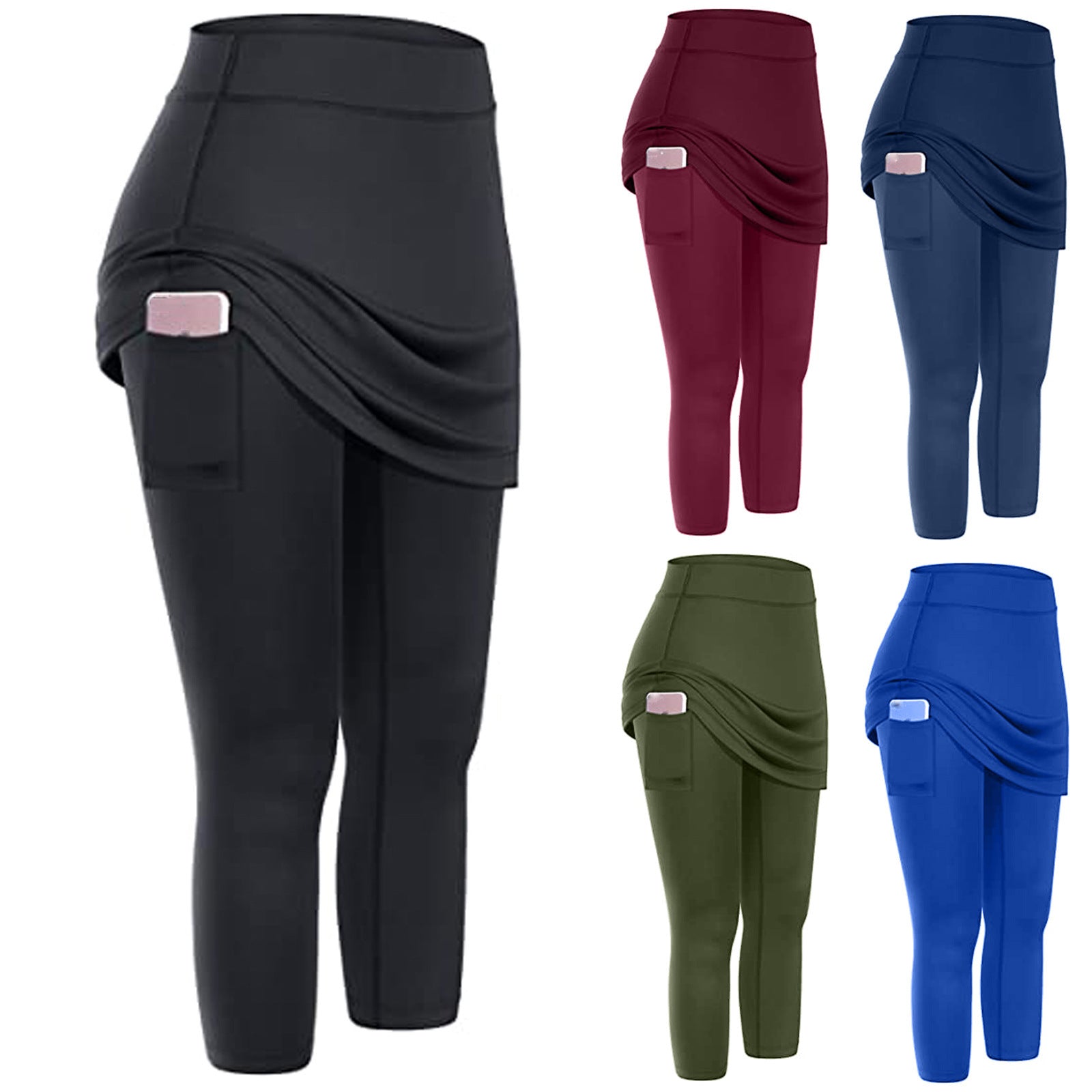 Premium Women's Leggings with Pockets - Yoga Fitness Pants