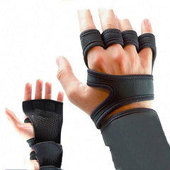 Premium Half-Finger Fitness Gloves - Non-Slip Gym Training Gloves