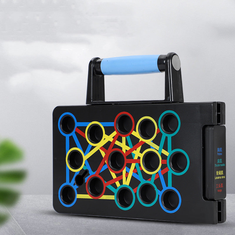 Push Up Support Training Board Black blue