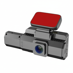 HD Dual Camera Car Recorder – F9 Dash Cam with Infrared Night Vision, 3.0" IPS Screen, 170° Wide Angle