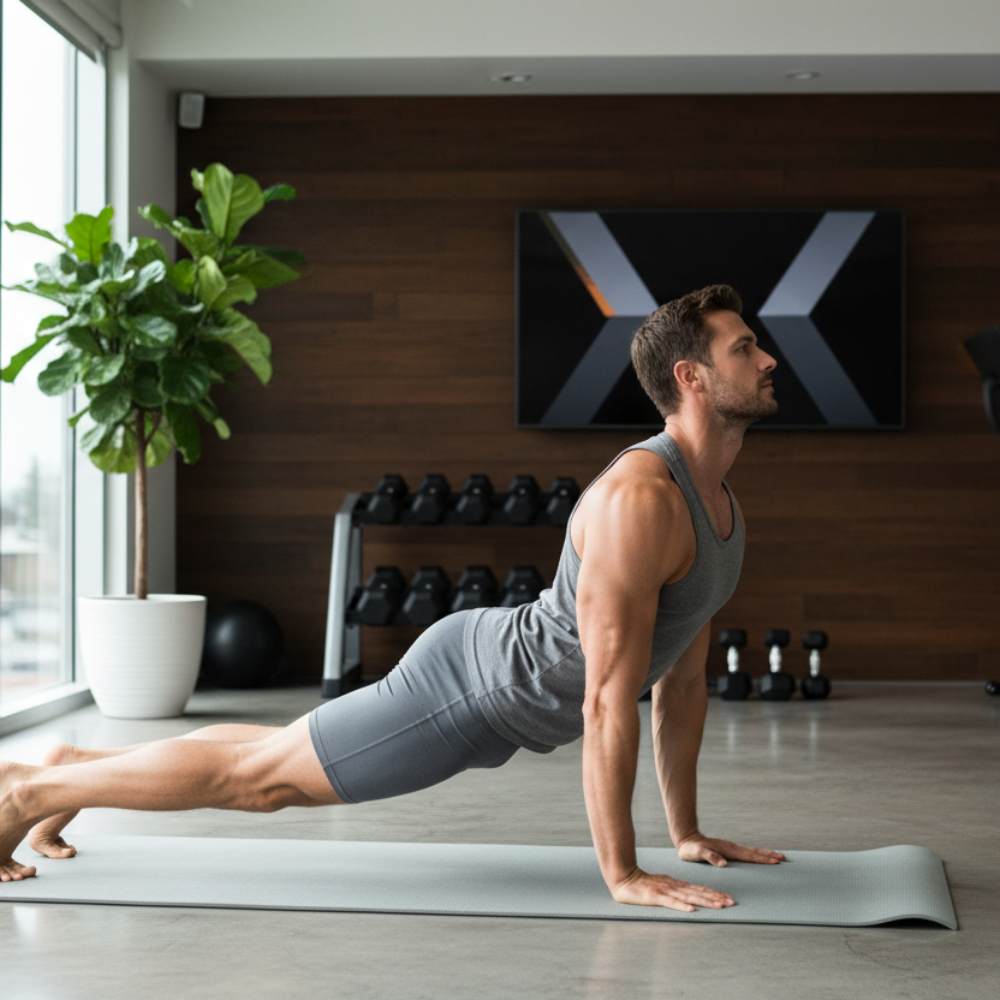 Powertrain Dual Layer 6mm Yoga Mat | Slate Grey | Non-slip Surface And Carry Strap For Ultimate Comfort And Portability