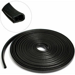 Car Door Edge Guards 4M Car Bumper Protector Rubber And Metal U Shape Door Edge Guard Strip Cars Boat