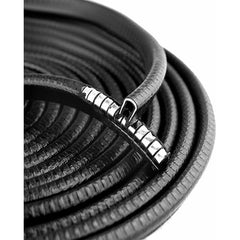 Car Door Edge Guards 4M Car Bumper Protector Rubber And Metal U Shape Door Edge Guard Strip Cars Boat