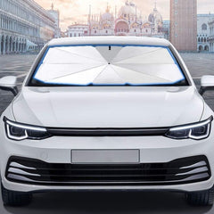 Car Sun Shade, Windshield Interior Sunshade, Foldable Car Sunshade, Blocks 99.9% Of Uv Rays For Car, Suv, Truck, Hgv