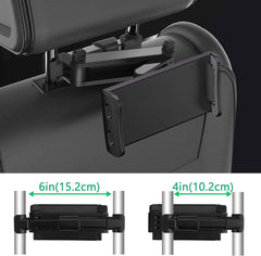 Car Phone Holders - Phone Holder - Back Seat - Adjustable Phone Holder - Back Seat Phone Holder - Universal Car Phone Holder - Black