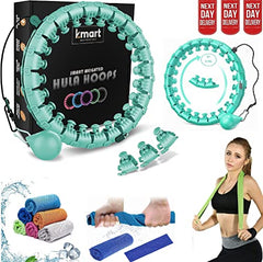 MKK Smart Weighted Hula Hoop - Adjustable Fitness Hula Hoop