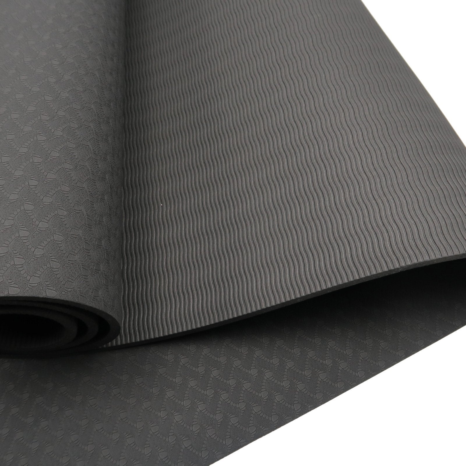 TPE Yoga Mat 6mm – Non‑Slip, Eco‑Friendly, Pilates & Home Workout Mat | Online Fitness Center