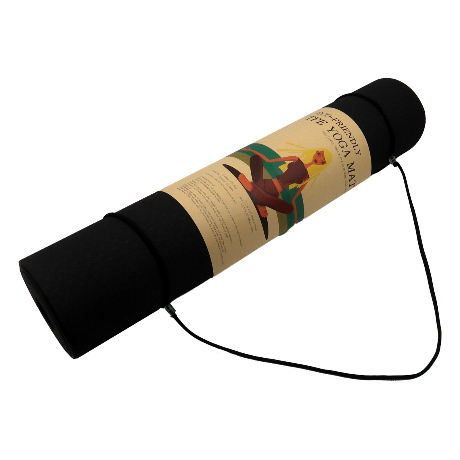 TPE Yoga Mat 6mm – Non‑Slip, Eco‑Friendly, Pilates & Home Workout Mat | Online Fitness Center