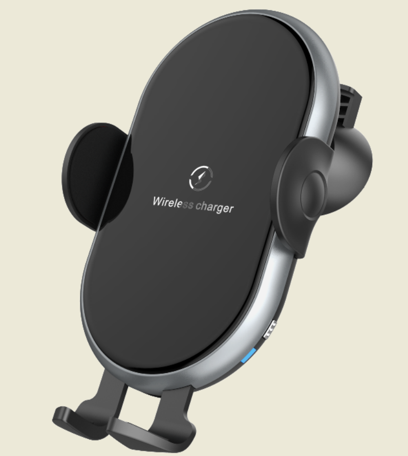 Automatic Clamping Wireless Car Charger,with backlight