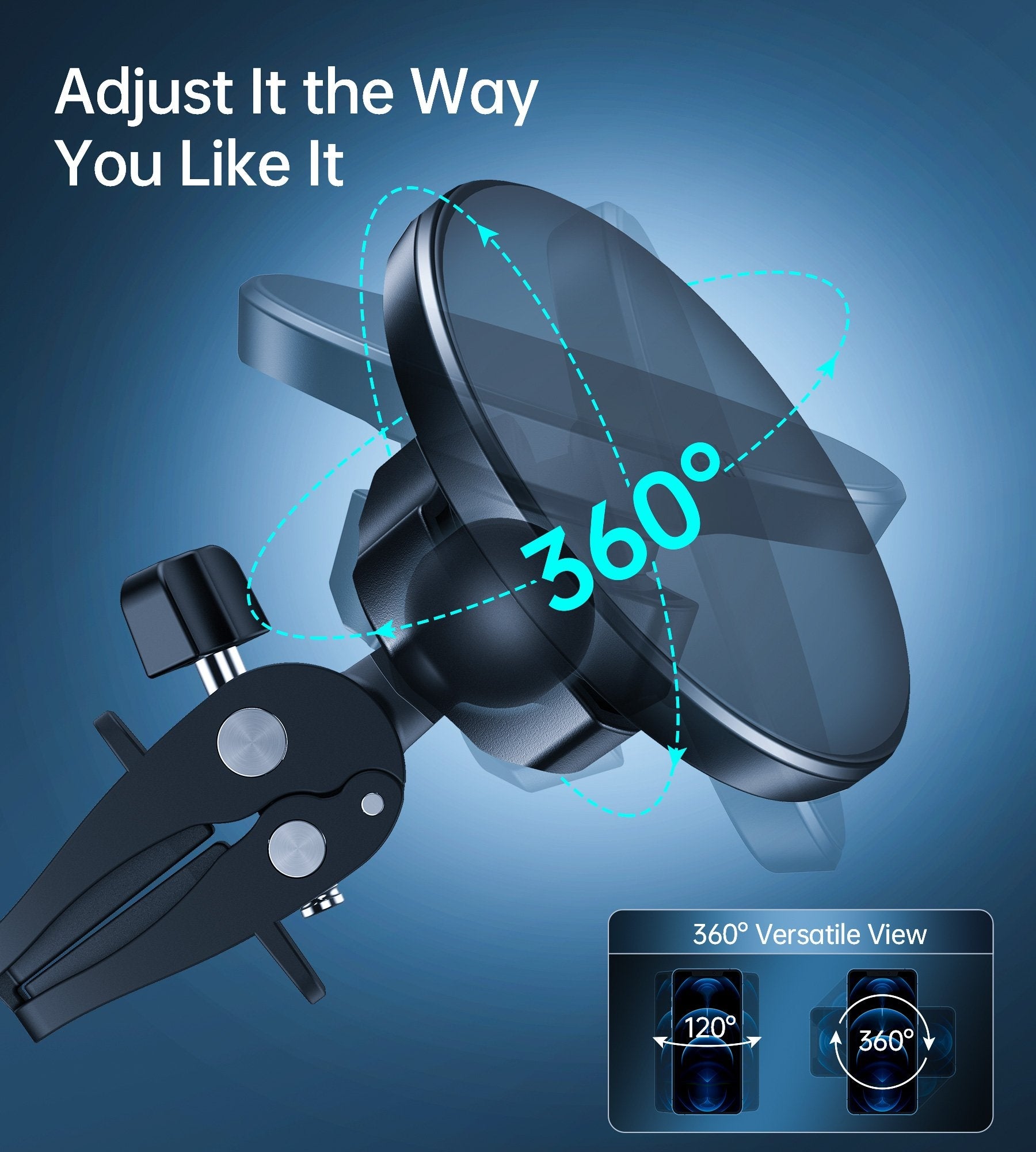 Magsafe iPhone 12 Magnetic Car Mount Car Air Vent Phone Holder