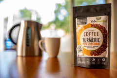 Instant Coffee with 95% Pure Organic Curcumin - Turmeric Extract Powder (1,000mg) - 120g