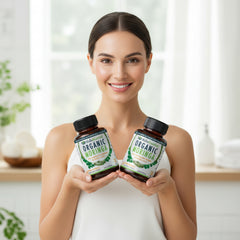 VALUE BUNDLE: Organic Pure Moringa Leaf Capsules - Australian Grown - 2 x 60 Vegan Capsules (2 Months Supply)